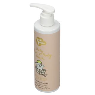 [Organic] Sữa Tắm Gội 2 Trong 1 Dành Cho Trẻ Sơ Sinh thảo dược hữu cơ JustGentle - nhập khẩu chính hãng Thái Lan
