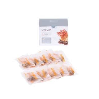 Đông Trùng Hạ Thảo Sấy Khô Thái Lát  Hàn Quốc 20gram