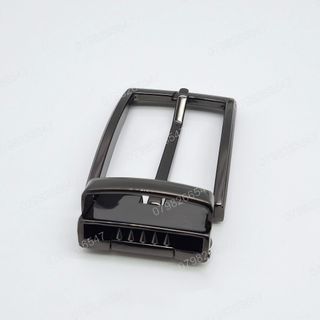 Đầu khoá thắt lưng nam DKK-045 | Mặt khoá kim kẹp bảng 3F5 phủ bóng đen sang trọng giá sỉ