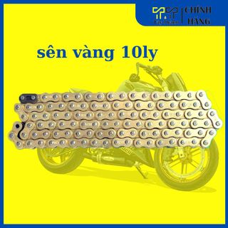 Nhông sên dĩa Exciter 150 Titan sên vàng