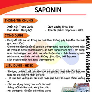 Saponin diệt cá tạp dùng cho ao tôm giá sỉ