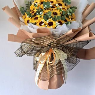 Bó hoa hướng dương sáp, bó hoa hướng dương đẹp tặng mọi dịp