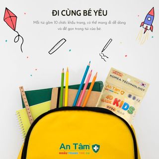 Khẩu Trang Trẻ Em 4D