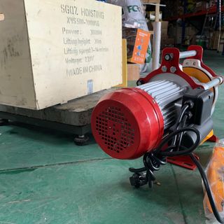 Tời mặt đất đỏ SGQZ 500-1000KG
