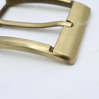 Đầu khoá thắt lưng nam DKK-064 | Mặt khoá kim vuông vàng đồng bảng 4F nam tính mạnh mẽ