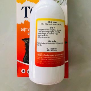 DUNG DỊCH DIỆT VE, BỌ CHÉT, CHÁY RẬN CHÓ MÈO TOP SPRAY