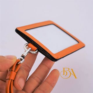 BAO DA ĐỰNG THẺ MHÂN VIÊN. BAO ĐỰNG THẺ CÓ DÂY ĐEO CỔ. BAO ĐỰNG THẺ DA THẬT M019