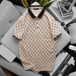 ÁO THUN POLO CỔ BẺ CAO CẤP IN CHỮ PS - THỜI TRANG HC