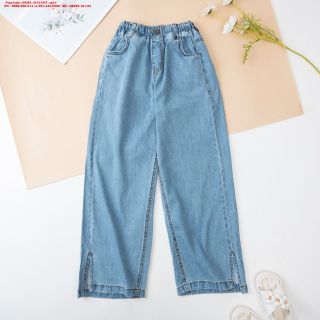 ☘️Hàng sỉ HN☘️ Quần jean ống xuông xẻ gấu rất cá tính bé gái, size 12t-18t, top1oder_00003_09212007_sg1 giá sỉ