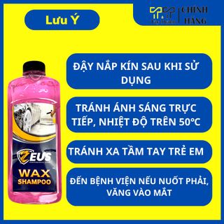 Xà bông rửa xe chuyên nghiệp Zeus-1 lít