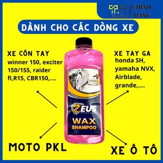 Xà bông rửa xe chuyên nghiệp Zeus-1 lít