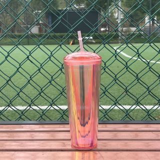 Ly Giữ Nhiệt Khoai Môn Ống Hút Kim Cương (710ml) (In Logo Theo Yêu Cầu )