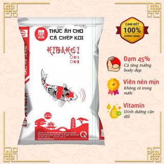 Cám cá Koi Kibakoi - Cá Tăng Trưởng Và Tăng Màu Giúp Koi Phát Triển Body, Lên Màu Đẹp giá sỉ