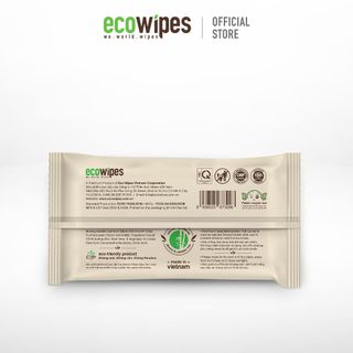 Khăn ướt vải sợi tre Eco Bambo 80 tờ