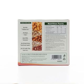 Thanh Hạt Dinh Dưỡng Hạt Điều - Hạnh Nhân Faminuts 100g