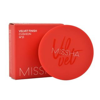 Phấn Nước kiềm dầu Finish cushion Mis.sha Vel.vet mỏng mịn Lâu Trôi che phủ tốt 15gram SPF50+ PA+++ giá sỉ chính hãng