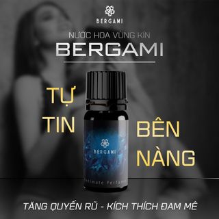 Nước Hoa Vùng Kín Nam Bergami Chocolate Hương Thơm Nam Tính 10ml/chai