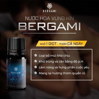 Nước Hoa Vùng Kín Nam Bergami Chocolate Hương Thơm Nam Tính 10ml/chai