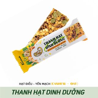Thanh Hạt Dinh Dưỡng Hạt Điều - Yến Mạch Faminuts 25g