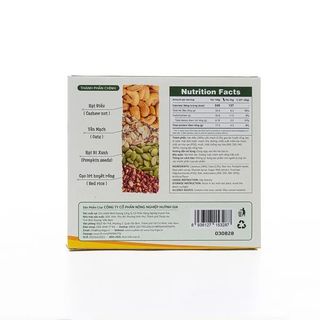Thanh Hạt Dinh Dưỡng Hạt Điều - Yến Mạch Faminuts 100g