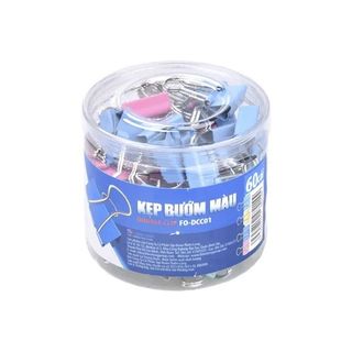 Kẹp bướm màu Flexoffice 15mm FO-DCC01 (FS)