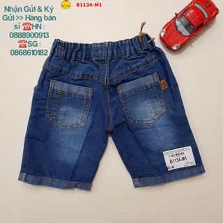 💖SỈ VKIDS💖 Quần sooc jean bé trai, rách gối, xanh nhạt, size nhỡ 4-16, ri8 - B1134-M1_14522107_sg1 giá sỉ