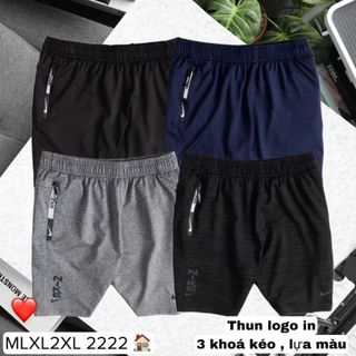 Quần đùi nam thun poly mới nhất 2023 Thể Thao Siêu Đẹp