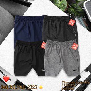 Quần đùi nam thun poly mới nhất 2023 Thể Thao Siêu Đẹp