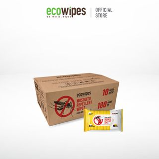 Khăn ướt chống muỗi Mosquito Repellent Wipes 10 tờ