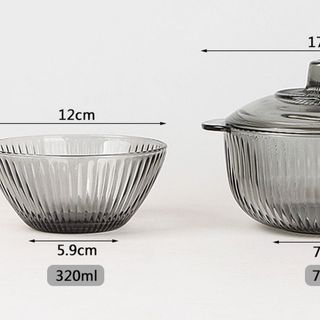 Bộ 2 Tô Thuỷ Tinh Vân Sọc siêu tiện lợi