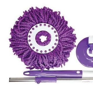 CÂY LAU NHÀ XOAY 360 ĐỘ MÂM NHỰA CAO CẤP