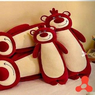 GỐI ÔM GẤU DÂU LOTSO 70CM DỄ THƯƠNG