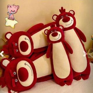 GỐI ÔM GẤU DÂU LOTSO 70CM DỄ THƯƠNG