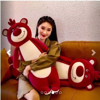 GỐI ÔM GẤU DÂU LOTSO 70CM DỄ THƯƠNG