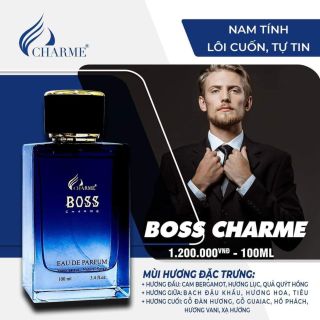 Nước hoa nam Charme boos