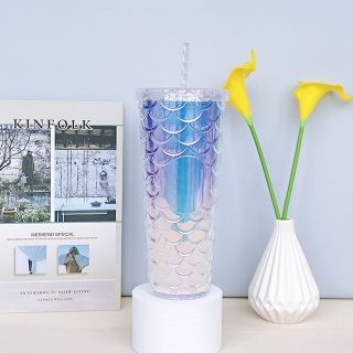 Ly Giữ Nhiệt Vẫy Cá Ống Kim Cương Galaxy Cực Chuẩn ( In LoGo Theo Yêu Cầu )
