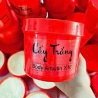 Kem Body cấy trắng Arbutin x10 hủ đỏ 500g giá sỉ