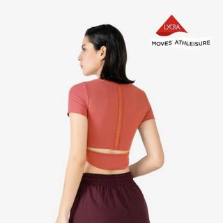 Croptop quảng châu 2 lớp kèm mútmới nhất 2023 Thể Thao