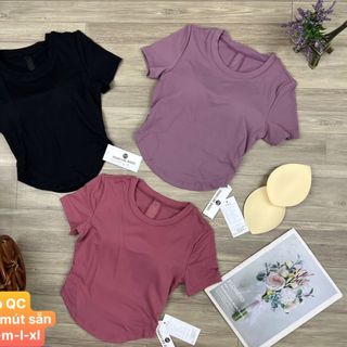 Croptop quảng châu 2 lớp kèm mútmới nhất 2023 Thể Thao giá sỉ