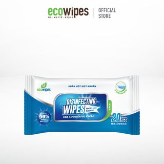 Khăn ướt diệt khuẩn Disinfecting Wipes 20 Tờ
