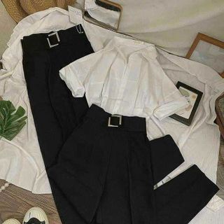 Quần Tây Cạp Cao