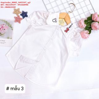 💖Hàng sỉ HN💖 Áo sơ mi bé gái thêu cổ, chất đũi Hàn, size 7-12, top1order_00002_16022107_sg3 giá sỉ