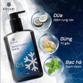 Dầu Gội Nam Hương Nước Hoa – Bergami Shocking Man