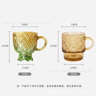 Bộ Bình Nước Thuỷ Tinh Quả Khớm Set 5Cái Cao Cấp .