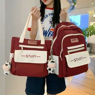 Balo Set 2 món đi học thời trang nam nữ - Study
