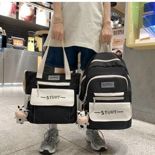 Balo Set 2 món đi học thời trang nam nữ - Study
