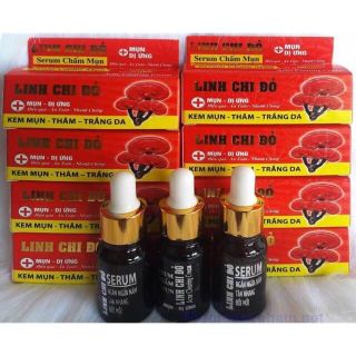 Serum chấm mụn Linh Chi đỏ 10ml - Helena Cosmetics