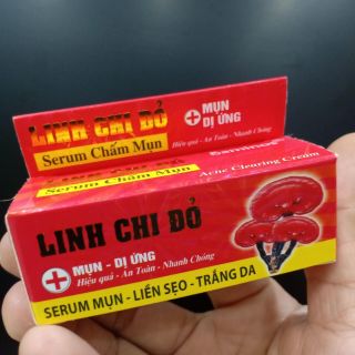 Serum chấm mụn Linh Chi đỏ 10ml - Helena Cosmetics