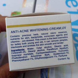 Kem Leiyas ngừa mụn, trắng da, chống nắng 5g - Helena Cosmetics