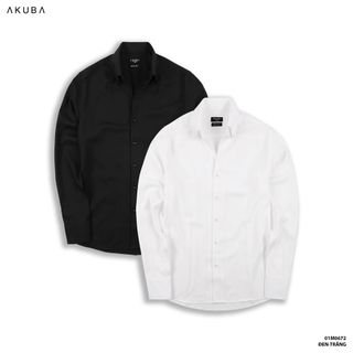ÁO SƠ MI TAY DÀI AKUBA 01M0672